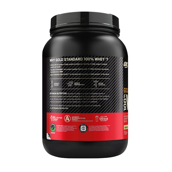 Optimum Nutrition Gold Standard 100% Whey Protein Vanilla Ice Cream 900g